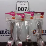 LOTE 007 - 05 KITS DE COLHERES COM 06 PEÇAS CADA. (NO ESTADO) ATENÇÃO! FAZER A VISITAÇÃO ANTES DE ARREMATAR, NÃO SABEMOS SE FUNCIONA. LEILÃO NÃO TEM GARANTIA E NEM DEVOLUÇÃO, SUJEITO A POSSÍVEIS AVARIAS VISÍVEIS/OCULTAS E/OU AUSÊNCIA DE COMPONENTES.