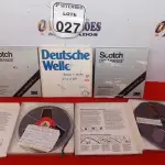 LOTE 027 - 05 FITAS PARA GRAVADOR DE ROLO. (NO ESTADO) ATENÇÃO! FAZER A VISITAÇÃO ANTES DE ARREMATAR, NÃO SABEMOS SE FUNCIONA. LEILÃO NÃO TEM GARANTIA E NEM DEVOLUÇÃO, SUJEITO A POSSÍVEIS AVARIAS VISÍVEIS/OCULTAS E/OU AUSÊNCIA DE COMPONENTES.