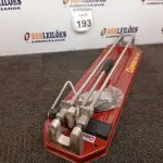LOTE 193 - 01 CORTADOR DE PISO TEC 50 50CM CORTAG.  (NO ESTADO) ATENÇÃO! FAZER A VISITAÇÃO ANTES DE ARREMATAR, NÃO SABEMOS SE FUNCIONA. LEILÃO NÃO TEM GARANTIA E NEM DEVOLUÇÃO, SUJEITO A POSSÍVEIS AVARIAS VISÍVEIS/OCULTAS E/OU AUSÊNCIA DE COMPONENTES.