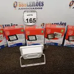 LOTE 165 - 05 REFLETORES DECORLED SUPERLED 220V 10W LUZ BRANCA –DECORLUX NOVO. (NO ESTADO) ATENÇÃO! FAZER A VISITAÇÃO ANTES DE ARREMATAR, NÃO SABEMOS SE FUNCIONA. LEILÃO NÃO TEM GARANTIA E NEM DEVOLUÇÃO, SUJEITO A POSSÍVEIS AVARIAS VISÍVEIS/OCULTAS E/OU AUSÊNCIA DE COMPONENTES.