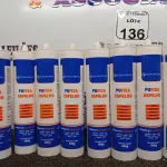 LOTE 136 - 12 CARTUCHOS DE SELANTE PUFIXA DE 400G CADA. (NO ESTADO) ATENÇÃO! FAZER A VISITAÇÃO ANTES DE ARREMATAR, NÃO SABEMOS SE FUNCIONA. LEILÃO NÃO TEM GARANTIA E NEM DEVOLUÇÃO, SUJEITO A POSSÍVEIS AVARIAS VISÍVEIS/OCULTAS E/OU AUSÊNCIA DE COMPONENTES.