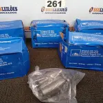 LOTE 261 - 05 - CILINDROS MESTRE SIMPLES 38MM MARCA ATE (NO ESTADO, NÃO SABEMOS SE FUNCIONA. LEILÃO NÃO TEM GARANTIA E NEM DEVOLUÇÃO, SUJEITO A POSSÍVEIS AVARIAS VISÍVEIS/OCULTAS E/OU AUSÊNCIA DE COMPONENTES)