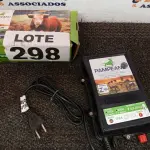 LOTE 298 - 01 - ELETRIFICADOR DE CERCA RURAL PA0500-3 (0.5J-110-220V) 60KM (NO ESTADO, NÃO SABEMOS SE FUNCIONA. LEILÃO NÃO TEM GARANTIA E NEM DEVOLUÇÃO, SUJEITO A POSSÍVEIS AVARIAS VISÍVEIS/OCULTAS E/OU AUSÊNCIA DE COMPONENTES)