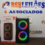 LOTE 089 - 01 CAIXA DE SOM MULTIMÍDIA MARCA XTRAD MODELO XDG-96.(NOVO) (NO ESTADO, NÃO SABEMOS SE FUNCIONA. LEILÃO NÃO TEM GARANTIA E NEM DEVOLUÇÃO, SUJEITO A POSSÍVEIS AVARIAS VISÍVEIS/OCULTAS E/OU AUSÊNCIA DE COMPONENTES)
