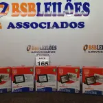 LOTE 165 - 05 REFLETORES DECORLED SUPERLED 220V 10W LUZ BRANCA –DECORLUX NOVO. (NO ESTADO) ATENÇÃO! FAZER A VISITAÇÃO ANTES DE ARREMATAR, NÃO SABEMOS SE FUNCIONA. LEILÃO NÃO TEM GARANTIA E NEM DEVOLUÇÃO, SUJEITO A POSSÍVEIS AVARIAS VISÍVEIS/OCULTAS E/OU AUSÊNCIA DE COMPONENTES.