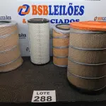 LOTE 288 - 05 – FILTROS AUTOMOTIVOS DIVERSOS (NO ESTADO, NÃO SABEMOS SE FUNCIONA. LEILÃO NÃO TEM GARANTIA E NEM DEVOLUÇÃO, SUJEITO A POSSÍVEIS AVARIAS VISÍVEIS/OCULTAS E/OU AUSÊNCIA DE COMPONENTES)