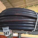 LOTE 147 - 01 ROLO MANG TUBO IRRIGACAO 1 X 2,5 PRETO INDEX (NO ESTADO) ATENÇÃO! FAZER A VISITAÇÃO ANTES DE ARREMATAR, NÃO SABEMOS SE FUNCIONA. LEILÃO NÃO TEM GARANTIA E NEM DEVOLUÇÃO, SUJEITO A POSSÍVEIS AVARIAS VISÍVEIS/OCULTAS E/OU AUSÊNCIA DE COMPONENTES.