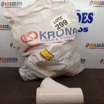 LOTE 299 - 10 - JUNCAO 45Âº SIMPLES P/ ESG. DN100X100 - KRONA (NO ESTADO, NÃO SABEMOS SE FUNCIONA. LEILÃO NÃO TEM GARANTIA E NEM DEVOLUÇÃO, SUJEITO A POSSÍVEIS AVARIAS VISÍVEIS/OCULTAS E/OU AUSÊNCIA DE COMPONENTES)