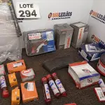 LOTE 294 - 30 – ITENS AUTOMOTIVOS DIVERSOS (NO ESTADO, NÃO SABEMOS SE FUNCIONA. LEILÃO NÃO TEM GARANTIA E NEM DEVOLUÇÃO, SUJEITO A POSSÍVEIS AVARIAS VISÍVEIS/OCULTAS E/OU AUSÊNCIA DE COMPONENTES)