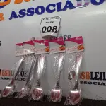 LOTE 008 - 05 KITS DE COLHERES COM 06 PEÇAS CADA. (NO ESTADO) ATENÇÃO! FAZER A VISITAÇÃO ANTES DE ARREMATAR, NÃO SABEMOS SE FUNCIONA. LEILÃO NÃO TEM GARANTIA E NEM DEVOLUÇÃO, SUJEITO A POSSÍVEIS AVARIAS VISÍVEIS/OCULTAS E/OU AUSÊNCIA DE COMPONENTES.