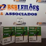 LOTE 187 - 03 ESPETOS JARDIM SOLAR SUNSHINE ES1 3W LED 6500K TASHIBRA NOVO.  (NO ESTADO) ATENÇÃO! FAZER A VISITAÇÃO ANTES DE ARREMATAR, NÃO SABEMOS SE FUNCIONA. LEILÃO NÃO TEM GARANTIA E NEM DEVOLUÇÃO, SUJEITO A POSSÍVEIS AVARIAS VISÍVEIS/OCULTAS E/OU AUSÊNCIA DE COMPONENTES.