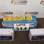 LOTE 314 - 05 - BATERIAS MOURA 12MVA-7 NO-BREAK, SEGURANÇA E TELECOM (NO ESTADO, NÃO SABEMOS SE FUNCIONA. LEILÃO NÃO TEM GARANTIA E NEM DEVOLUÇÃO, SUJEITO A POSSÍVEIS AVARIAS VISÍVEIS/OCULTAS E/OU AUSÊNCIA DE COMPONENTES)
