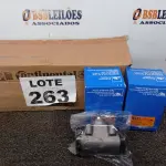 LOTE 263 - 10 - CILINDROS DE RODA 38MM MARCA ATE (NO ESTADO, NÃO SABEMOS SE FUNCIONA. LEILÃO NÃO TEM GARANTIA E NEM DEVOLUÇÃO, SUJEITO A POSSÍVEIS AVARIAS VISÍVEIS/OCULTAS E/OU AUSÊNCIA DE COMPONENTES)