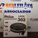 LOTE 302 - 01 - ASPIRADOR ROBÔ PHILCO PAS08C - BIVOLT (NO ESTADO, NÃO SABEMOS SE FUNCIONA. LEILÃO NÃO TEM GARANTIA E NEM DEVOLUÇÃO, SUJEITO A POSSÍVEIS AVARIAS VISÍVEIS/OCULTAS E/OU AUSÊNCIA DE COMPONENTES)