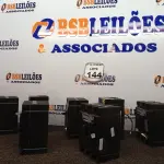 LOTE 144 - 07 DISJUNTORES TAMANHOS DIVERSOS. (NO ESTADO) ATENÇÃO! FAZER A VISITAÇÃO ANTES DE ARREMATAR, NÃO SABEMOS SE FUNCIONA. LEILÃO NÃO TEM GARANTIA E NEM DEVOLUÇÃO, SUJEITO A POSSÍVEIS AVARIAS VISÍVEIS/OCULTAS E/OU AUSÊNCIA DE COMPONENTES.