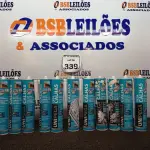 LOTE 339 - 12 SELANTES VEDA CALHAS 280ML CADA. (NO ESTADO) ATENÇÃO! FAZER A VISITAÇÃO ANTES DE ARREMATAR, NÃO SABEMOS SE FUNCIONA. LEILÃO NÃO TEM GARANTIA E NEM DEVOLUÇÃO, SUJEITO A POSSÍVEIS AVARIAS VISÍVEIS/OCULTAS E/OU AUSÊNCIA DE COMPONENTES.