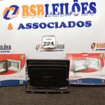 LOTE 224 - 03 REFLETORES SUPER LED 100-240V 50W LUZ BRANCA – DECORLUX NOVO. (NO ESTADO) ATENÇÃO! FAZER A VISITAÇÃO ANTES DE ARREMATAR, NÃO SABEMOS SE FUNCIONA. LEILÃO NÃO TEM GARANTIA E NEM DEVOLUÇÃO, SUJEITO A POSSÍVEIS AVARIAS VISÍVEIS/OCULTAS E/OU AUSÊNCIA DE COMPONENTES.