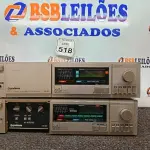 LOTE 518 - 02 RECEIVERS GRANDIENTE DS-20. (NO ESTADO) ATENÇÃO! FAZER A VISITAÇÃO ANTES DE ARREMATAR, NÃO SABEMOS SE FUNCIONA. LEILÃO NÃO TEM GARANTIA E NEM DEVOLUÇÃO, SUJEITO A POSSÍVEIS AVARIAS VISÍVEIS/OCULTAS E/OU AUSÊNCIA DE COMPONENTES.