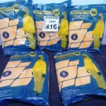 LOTE 416 - 05 MACACÕES MARCA VOLK DE PROTEÇÃO TAMANHO G COR AMARELO. (NO ESTADO) ATENÇÃO! FAZER A VISITAÇÃO ANTES DE ARREMATAR, NÃO SABEMOS SE FUNCIONA. LEILÃO NÃO TEM GARANTIA E NEM DEVOLUÇÃO, SUJEITO A POSSÍVEIS AVARIAS VISÍVEIS/OCULTAS E/OU AUSÊNCIA DE COMPONENTES.