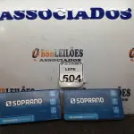 LOTE 504 - 02 FECHADURAS POPLINE ALAVANCA CR SOPRANO (NO ESTADO) ATENÇÃO! FAZER A VISITAÇÃO ANTES DE ARREMATAR, NÃO SABEMOS SE FUNCIONA. LEILÃO NÃO TEM GARANTIA E NEM DEVOLUÇÃO, SUJEITO A POSSÍVEIS AVARIAS VISÍVEIS/OCULTAS E/OU AUSÊNCIA DE COMPONENTES.