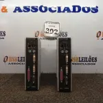 LOTE 302 - 02 MINI CPUS MARCA HP. (NO ESTADO) ATENÇÃO! FAZER A VISITAÇÃO ANTES DE ARREMATAR, NÃO SABEMOS SE FUNCIONA. LEILÃO NÃO TEM GARANTIA E NEM DEVOLUÇÃO, SUJEITO A POSSÍVEIS AVARIAS VISÍVEIS/OCULTAS E/OU AUSÊNCIA DE COMPONENTES.
