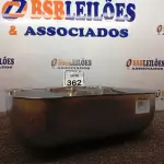 LOTE 362 - 01 CUBA INOX N1 AÇO 430 3.1/2 46X30X14 FABRINOX (NO ESTADO) ATENÇÃO! FAZER A VISITAÇÃO ANTES DE ARREMATAR, NÃO SABEMOS SE FUNCIONA. LEILÃO NÃO TEM GARANTIA E NEM DEVOLUÇÃO, SUJEITO A POSSÍVEIS AVARIAS VISÍVEIS/OCULTAS E/OU AUSÊNCIA DE COMPONENTES.