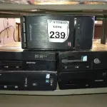 LOTE 239 - 05 GABINETES VAZIOS MARCAS E MODELOS DIVERSOS. (NO ESTADO) ATENÇÃO! FAZER A VISITAÇÃO ANTES DE ARREMATAR, NÃO SABEMOS SE FUNCIONA. LEILÃO NÃO TEM GARANTIA E NEM DEVOLUÇÃO, SUJEITO A POSSÍVEIS AVARIAS VISÍVEIS/OCULTAS E/OU AUSÊNCIA DE COMPONENTES.