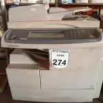 LOTE 274 - 01 IMPRESSORA MULTIFUNCIONAL SAMSUMG SCX6345N. (NO ESTADO) ATENÇÃO! FAZER A VISITAÇÃO ANTES DE ARREMATAR, NÃO SABEMOS SE FUNCIONA. LEILÃO NÃO TEM GARANTIA E NEM DEVOLUÇÃO, SUJEITO A POSSÍVEIS AVARIAS VISÍVEIS/OCULTAS E/OU AUSÊNCIA DE COMPONENTES.
