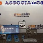 LOTE 342 - 02 FECHADURAS POPLINE ALAVANCA CR SOPRANO (NO ESTADO) ATENÇÃO! FAZER A VISITAÇÃO ANTES DE ARREMATAR, NÃO SABEMOS SE FUNCIONA. LEILÃO NÃO TEM GARANTIA E NEM DEVOLUÇÃO, SUJEITO A POSSÍVEIS AVARIAS VISÍVEIS/OCULTAS E/OU AUSÊNCIA DE COMPONENTES.