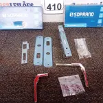 LOTE 410 - 03 FECHADURAS POPLINE ALAVANCA CR SOPRANO (NO ESTADO) ATENÇÃO! FAZER A VISITAÇÃO ANTES DE ARREMATAR, NÃO SABEMOS SE FUNCIONA. LEILÃO NÃO TEM GARANTIA E NEM DEVOLUÇÃO, SUJEITO A POSSÍVEIS AVARIAS VISÍVEIS/OCULTAS E/OU AUSÊNCIA DE COMPONENTES.