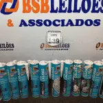 LOTE 339 - 12 SELANTES VEDA CALHAS 280ML CADA. (NO ESTADO) ATENÇÃO! FAZER A VISITAÇÃO ANTES DE ARREMATAR, NÃO SABEMOS SE FUNCIONA. LEILÃO NÃO TEM GARANTIA E NEM DEVOLUÇÃO, SUJEITO A POSSÍVEIS AVARIAS VISÍVEIS/OCULTAS E/OU AUSÊNCIA DE COMPONENTES.