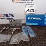 LOTE 479 - 02 FECHADURAS POPLINE ALAVANCA CR SOPRANO (NO ESTADO) ATENÇÃO! FAZER A VISITAÇÃO ANTES DE ARREMATAR, NÃO SABEMOS SE FUNCIONA. LEILÃO NÃO TEM GARANTIA E NEM DEVOLUÇÃO, SUJEITO A POSSÍVEIS AVARIAS VISÍVEIS/OCULTAS E/OU AUSÊNCIA DE COMPONENTES.