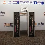 LOTE 338 - 02 MINI CPUS HP. (NO ESTADO) ATENÇÃO! FAZER A VISITAÇÃO ANTES DE ARREMATAR, NÃO SABEMOS SE FUNCIONA. LEILÃO NÃO TEM GARANTIA E NEM DEVOLUÇÃO, SUJEITO A POSSÍVEIS AVARIAS VISÍVEIS/OCULTAS E/OU AUSÊNCIA DE COMPONENTES.