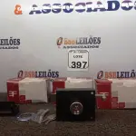 LOTE 397 - 02 FECHADURAS DE PORTAO SOBREPOR 100 MM ZCR UN 3F. (NO ESTADO) ATENÇÃO! FAZER A VISITAÇÃO ANTES DE ARREMATAR, NÃO SABEMOS SE FUNCIONA. LEILÃO NÃO TEM GARANTIA E NEM DEVOLUÇÃO, SUJEITO A POSSÍVEIS AVARIAS VISÍVEIS/OCULTAS E/OU AUSÊNCIA DE COMPONENTES.