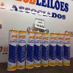 LOTE 528 - 08 SELANTES VEDA CALHAS 270G CADA. (NO ESTADO) ATENÇÃO! FAZER A VISITAÇÃO ANTES DE ARREMATAR, NÃO SABEMOS SE FUNCIONA. LEILÃO NÃO TEM GARANTIA E NEM DEVOLUÇÃO, SUJEITO A POSSÍVEIS AVARIAS VISÍVEIS/OCULTAS E/OU AUSÊNCIA DE COMPONENTES.