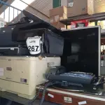 LOTE 267 - 01 IMPRESSORA MULTIFUNCIONAL MARCA OK, 03 APARELHOS TELEFÔNICOS, 01 TOCA DISCOS E TV 32 POLEGADAS LG. (NO ESTADO) ATENÇÃO! FAZER A VISITAÇÃO ANTES DE ARREMATAR, NÃO SABEMOS SE FUNCIONA. LEILÃO NÃO TEM GARANTIA E NEM DEVOLUÇÃO, SUJEITO A POSSÍVEIS AVARIAS VISÍVEIS/OCULTAS E/OU AUSÊNCIA DE COMPONENTES.