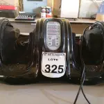 LOTE 325 - 01 MASSAGEADOR PARA PÉ. (NO ESTADO) ATENÇÃO! FAZER A VISITAÇÃO ANTES DE ARREMATAR, NÃO SABEMOS SE FUNCIONA. LEILÃO NÃO TEM GARANTIA E NEM DEVOLUÇÃO, SUJEITO A POSSÍVEIS AVARIAS VISÍVEIS/OCULTAS E/OU AUSÊNCIA DE COMPONENTES.