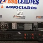 LOTE 506 - 01 MUILTIPLIFICADOR NASHVILLE NC-5 E UM DVD. (NO ESTADO) ATENÇÃO! FAZER A VISITAÇÃO ANTES DE ARREMATAR, NÃO SABEMOS SE FUNCIONA. LEILÃO NÃO TEM GARANTIA E NEM DEVOLUÇÃO, SUJEITO A POSSÍVEIS AVARIAS VISÍVEIS/OCULTAS E/OU AUSÊNCIA DE COMPONENTES.
