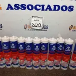 LOTE 390 - 12 CARTUCHOS DE SILICONE ACÉTICO MULTIUSO POLYFORT DE 250G CADA. (NO ESTADO) ATENÇÃO! FAZER A VISITAÇÃO ANTES DE ARREMATAR, NÃO SABEMOS SE FUNCIONA. LEILÃO NÃO TEM GARANTIA E NEM DEVOLUÇÃO, SUJEITO A POSSÍVEIS AVARIAS VISÍVEIS/OCULTAS E/OU AUSÊNCIA DE COMPONENTES.