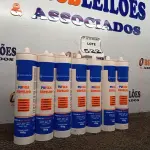 LOTE 522 - 12 CARTUCHOS DE SELANTE PUFIXA DE 400G CADA. (NO ESTADO) ATENÇÃO! FAZER A VISITAÇÃO ANTES DE ARREMATAR, NÃO SABEMOS SE FUNCIONA. LEILÃO NÃO TEM GARANTIA E NEM DEVOLUÇÃO, SUJEITO A POSSÍVEIS AVARIAS VISÍVEIS/OCULTAS E/OU AUSÊNCIA DE COMPONENTES.