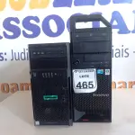 LOTE 465 - 01 SERVIDOR HP ML30 DDR4 E 1 SERVIDOR S20 LENOVO. (NO ESTADO) ATENÇÃO! FAZER A VISITAÇÃO ANTES DE ARREMATAR, NÃO SABEMOS SE FUNCIONA. LEILÃO NÃO TEM GARANTIA E NEM DEVOLUÇÃO, SUJEITO A POSSÍVEIS AVARIAS VISÍVEIS/OCULTAS E/OU AUSÊNCIA DE COMPONENTES.
