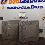 LOTE 364 - 02 MINI CPUS HP. (NO ESTADO) ATENÇÃO! FAZER A VISITAÇÃO ANTES DE ARREMATAR, NÃO SABEMOS SE FUNCIONA. LEILÃO NÃO TEM GARANTIA E NEM DEVOLUÇÃO, SUJEITO A POSSÍVEIS AVARIAS VISÍVEIS/OCULTAS E/OU AUSÊNCIA DE COMPONENTES.