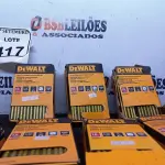 LOTE 417 - 06 CAIXAS DE GRAMPOS 18 GA ¼” NARROW CROWN STAPLES. (NO ESTADO) ATENÇÃO! FAZER A VISITAÇÃO ANTES DE ARREMATAR, NÃO SABEMOS SE FUNCIONA. LEILÃO NÃO TEM GARANTIA E NEM DEVOLUÇÃO, SUJEITO A POSSÍVEIS AVARIAS VISÍVEIS/OCULTAS E/OU AUSÊNCIA DE COMPONENTES.