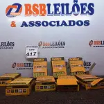 LOTE 417 - 06 CAIXAS DE GRAMPOS 18 GA ¼” NARROW CROWN STAPLES. (NO ESTADO) ATENÇÃO! FAZER A VISITAÇÃO ANTES DE ARREMATAR, NÃO SABEMOS SE FUNCIONA. LEILÃO NÃO TEM GARANTIA E NEM DEVOLUÇÃO, SUJEITO A POSSÍVEIS AVARIAS VISÍVEIS/OCULTAS E/OU AUSÊNCIA DE COMPONENTES.