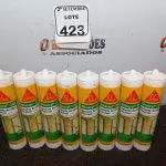 LOTE 423 - 08 SELANTES ACRÍLICO FLEXÍVEL P/TRINCAS E FISSURAS SIKA SIKACRYL -203 BRANCO 430G CADA. (NO ESTADO) ATENÇÃO! FAZER A VISITAÇÃO ANTES DE ARREMATAR, NÃO SABEMOS SE FUNCIONA. LEILÃO NÃO TEM GARANTIA E NEM DEVOLUÇÃO, SUJEITO A POSSÍVEIS AVARIAS VISÍVEIS/OCULTAS E/OU AUSÊNCIA DE COMPONENTES.