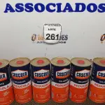 LOTE 261 - 06 DILUENTE MARCA CASCOLA. (NO ESTADO) ATENÇÃO! FAZER A VISITAÇÃO ANTES DE ARREMATAR, NÃO SABEMOS SE FUNCIONA. LEILÃO NÃO TEM GARANTIA E NEM DEVOLUÇÃO, SUJEITO A POSSÍVEIS AVARIAS VISÍVEIS/OCULTAS E/OU AUSÊNCIA DE COMPONENTES.