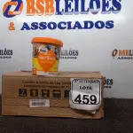 LOTE 459 - 06 REJUNTES ACRÍLICO NA COR CORDA DE 01KG CADA. (NO ESTADO) ATENÇÃO! FAZER A VISITAÇÃO ANTES DE ARREMATAR, NÃO SABEMOS SE FUNCIONA. LEILÃO NÃO TEM GARANTIA E NEM DEVOLUÇÃO, SUJEITO A POSSÍVEIS AVARIAS VISÍVEIS/OCULTAS E/OU AUSÊNCIA DE COMPONENTES.