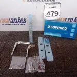 LOTE 479 - 02 FECHADURAS POPLINE ALAVANCA CR SOPRANO (NO ESTADO) ATENÇÃO! FAZER A VISITAÇÃO ANTES DE ARREMATAR, NÃO SABEMOS SE FUNCIONA. LEILÃO NÃO TEM GARANTIA E NEM DEVOLUÇÃO, SUJEITO A POSSÍVEIS AVARIAS VISÍVEIS/OCULTAS E/OU AUSÊNCIA DE COMPONENTES.