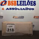 LOTE 318 - 12 ADESIVOS POLIURETANO PU 40 CINZA SACHE 600ML MARCA UNIPEGA 600ML CADA. (NO ESTADO) ATENÇÃO! FAZER A VISITAÇÃO ANTES DE ARREMATAR, NÃO SABEMOS SE FUNCIONA. LEILÃO NÃO TEM GARANTIA E NEM DEVOLUÇÃO, SUJEITO A POSSÍVEIS AVARIAS VISÍVEIS/OCULTAS E/OU AUSÊNCIA DE COMPONENTES