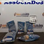 LOTE 199 - 05 BASE REGISTRO GAVETA 1/2 TIGRE. (NO ESTADO) ATENÇÃO! FAZER A VISITAÇÃO ANTES DE ARREMATAR, NÃO SABEMOS SE FUNCIONA. LEILÃO NÃO TEM GARANTIA E NEM DEVOLUÇÃO, SUJEITO A POSSÍVEIS AVARIAS VISÍVEIS/OCULTAS E/OU AUSÊNCIA DE COMPONENTES.